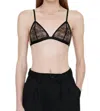 Anine Bing Lorel Bra In Black In Black