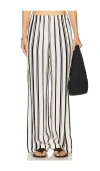 Anine Bing Elastic Waist Casual Pants