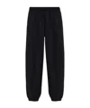 Anine Bing Elastic Waist Sweatpants In Black