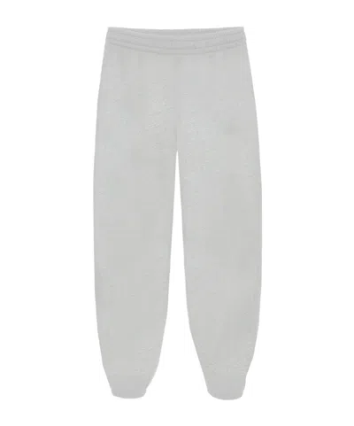 Anine Bing Elastic Waist Sweatpants In White