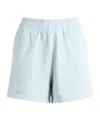 Anine Bing Elasticated Logo Shorts In Multi