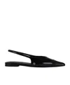 Anine Bing Women's Elena Slingback Flats In Black