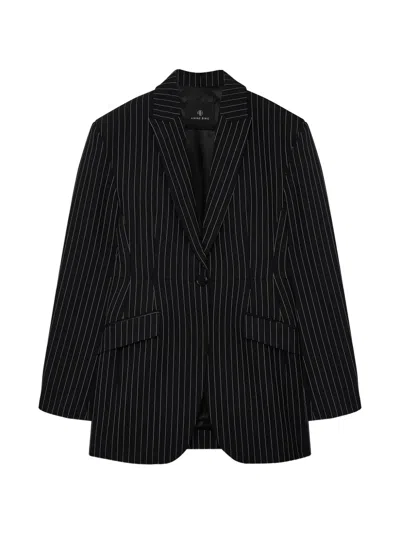 Anine Bing Elga Blazer In Black