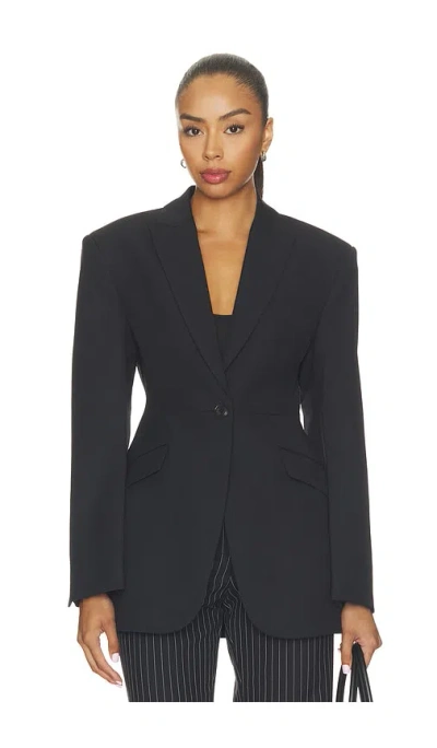 Anine Bing Elga Blazer In Black