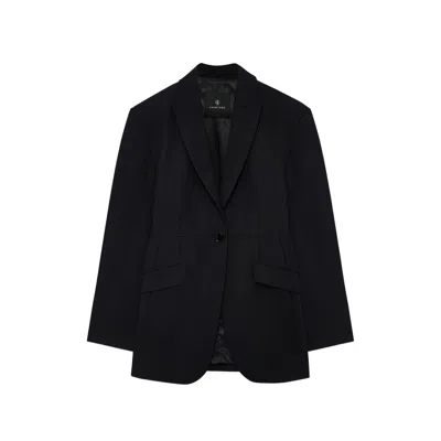 Anine Bing Elga Blazer In Black