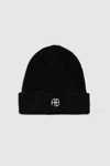 Anine Bing Rib Knitted Hat In Black