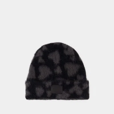 Anine Bing Elia Beanie In Purple