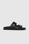 Anine Bing Ella Slides In Black In Black