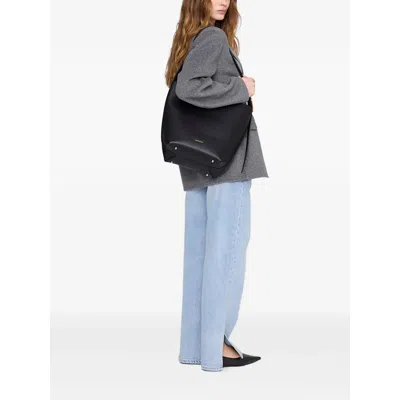 Anine Bing Elly Bucket Bag In Black