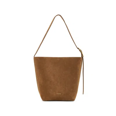 Anine Bing Elly Bucket Bag In Brown