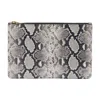 Anine Bing Elly Large Pouch In Gray