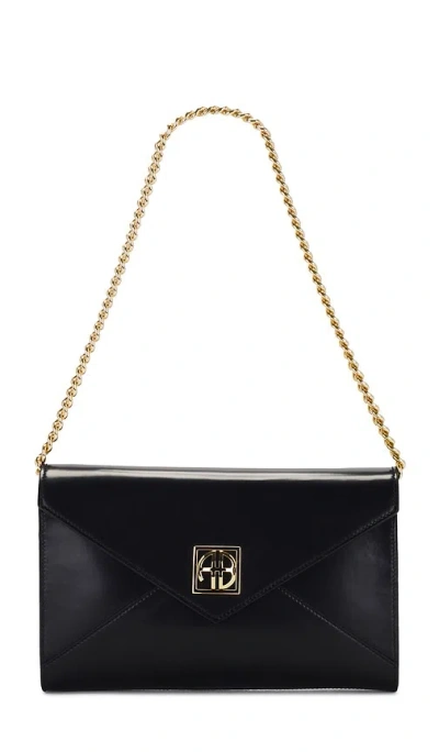 Anine Bing Elly Clutch Bag In Black