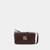 Anine Bing Elly Crossbody In Burgundy