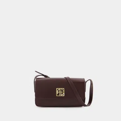 Anine Bing Elly Crossbody In Burgundy