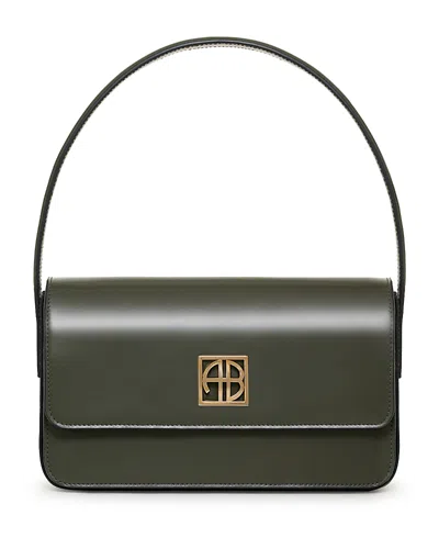 ANINE BING ELLY LEATHER SHOULDER BAG