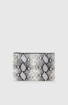 Anine Bing Elly Large Pouch In Gray