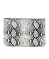 Anine Bing Elly Large Pouch In Animal Print