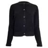 Anine Bing Elm Cardigan In Black Viscose In Black