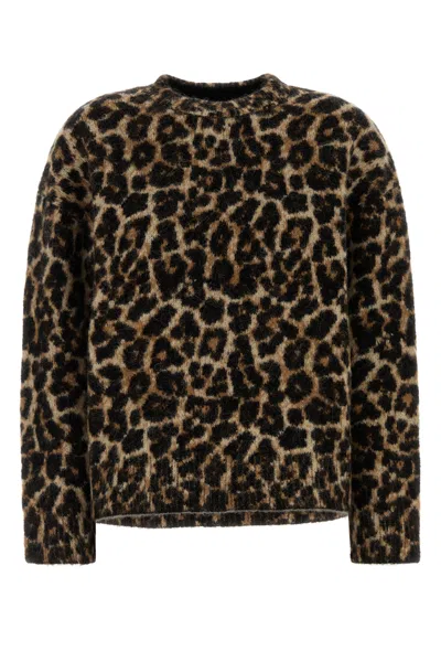 Anine Bing Embroidered Stretch Alpaca Blend Sydney Oversize Sweater In Multi