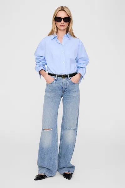 ANINE BING ESSIE SHIRT - BLUE L