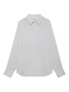 Anine Bing Essie Striped Cotton Shirt In Multi