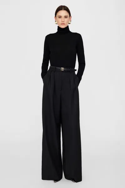 Anine Bing Ethan Sweater In Black