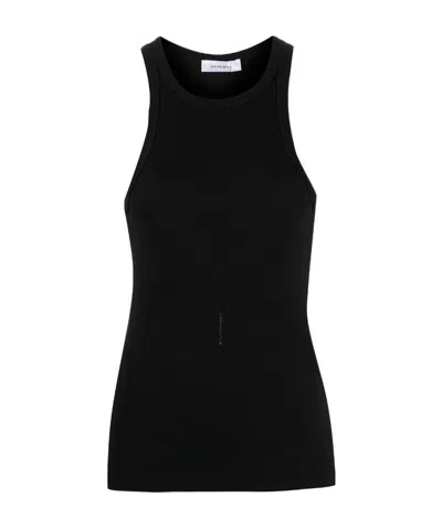 Anine Bing Va Tank Top In Black