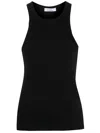 Anine Bing Va Tank Top In Nero