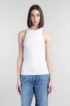 Anine Bing Eva Tank Top In White