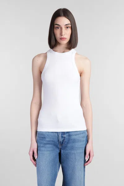 Anine Bing Eva Tank Top In White