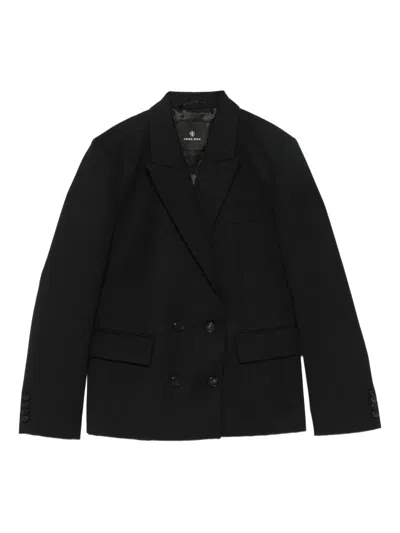 Anine Bing Evarly Blazer Woman Balck In Black