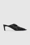 Anine Bing Eve Mules - Black 39