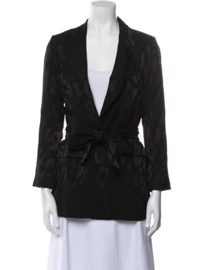 Pre-owned Anine Bing Evening Jacket In Black