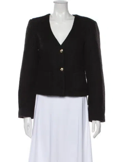 Pre-owned Anine Bing Evening Jacket In Black