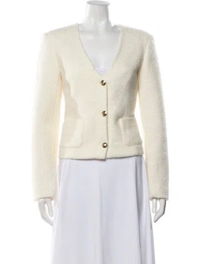 Pre-owned Anine Bing Evening Jacket In Neutral