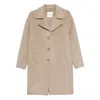 Anine Bing Fabric Coats In Neutral