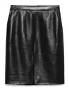 Anine Bing Pencil Mini Skirt In Black