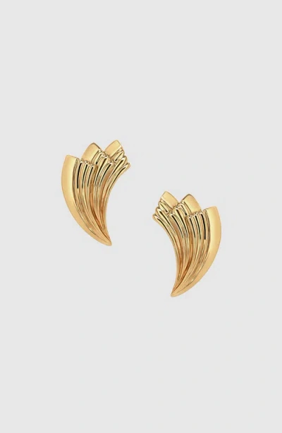 Anine Bing Fan Earrings