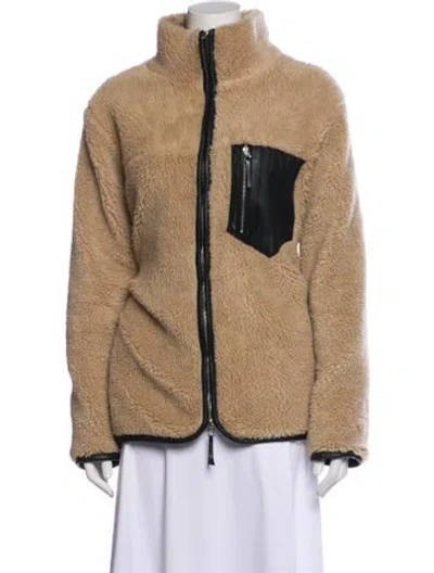 Pre-owned Anine Bing Faux Fur Jacket