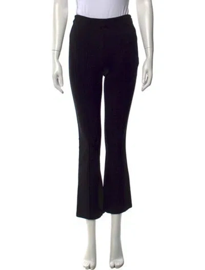 Pre-owned Anine Bing Flared Pants In Black