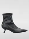 Anine Bing Hilda High-shine Ankle Boots In Schwarz