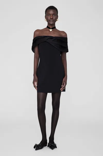 ANINE BING ANINE BING FLEUR DRESS IN BLACK
