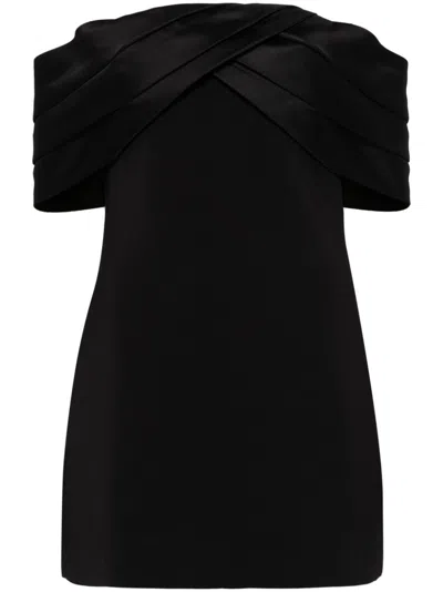 ANINE BING FLEUR DRESS WOMAN BLACK