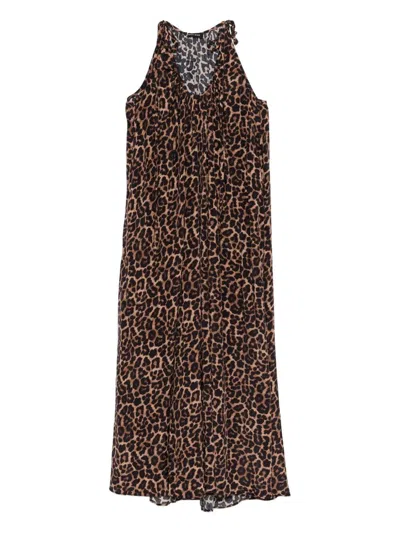 Anine Bing "flora" Dress In Green