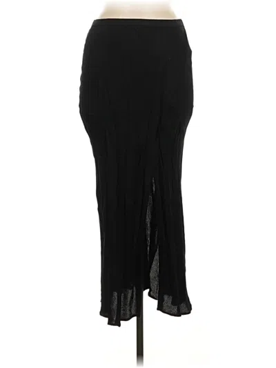 Pre-owned Anine Bing Formal Skirt In Black
