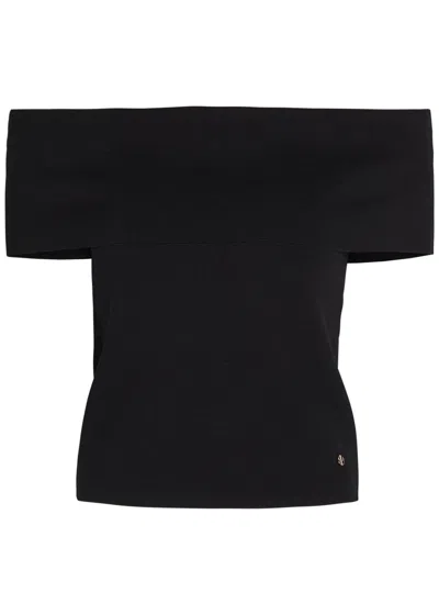 ANINE BING ANINE BING FRANCIS STRETCH-KNIT TOP