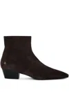 Anine Bing Freya Pointed-toe Boots In Brown