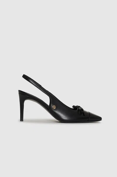 Anine Bing Freya Slingbacks In Black