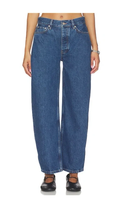 Anine Bing Fritz Jeans Clean Indigo In Blue