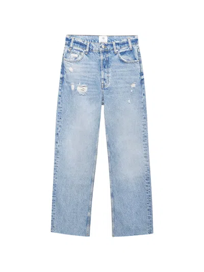 Anine Bing Gavin Jeans 29" In Blue